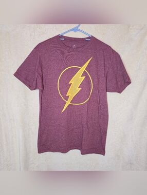 The Flash DC Comics Mens T-Shirt Size M(38/40) Red/Yellow